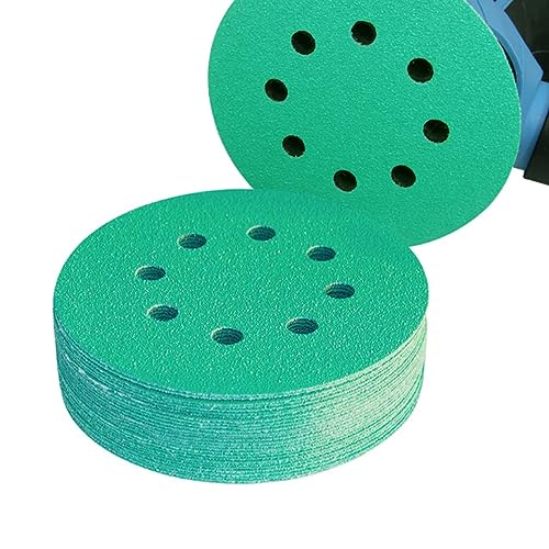100 Stück 125 mm Schleifpapier, 5 Zoll Film-Schleifscheibe, professionelles Anti-Verstopfungs-Schleifpapier, Klett-Schleifwerkzeuge, Körnungen 40, 60, 80, 100, 120, 150, 180, 240, 320, 400, 500, 600, 100 Stück 125 mm Schleifpapier, 5 Zoll Film-Schleifscheibe, professionelles Anti-Verstopfungs-Schleifpapier, Klett-Schleifwerkzeuge, Körnungen 40, 60, 80, 100, 120, 150, 180, 240, 320, 400, 500, 600, von HLHLH