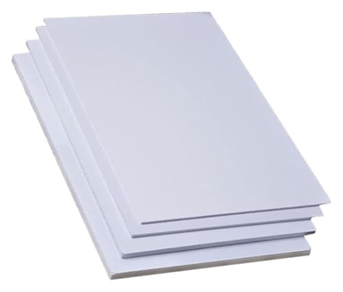 10er-Pack Schaumstoffplatten, weiße Schaumstoffplatten, Polystyrol-Schaumstoffkernplatten, große Schaumstoffplatten for Bastel-, Präsentations- und Schulprojekte(300 * 400 * 4mm) von HLHLH