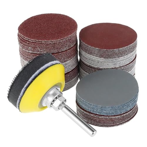130-teiliges 50-mm-Schleifpapier-Sortiment mit 60-3000er-Körnung, Schleifscheiben-Pad-Set, 2 Zoll, for Bohrer, Schleifmaschinen, Rotationswerkzeuge mit Disk-Pole-Kissen 130-teiliges 50-mm-Schleifpapier-Sortiment mit 60-3000er-Körnung, Schleifscheiben-Pad-Set, 2 Zoll, for Bohrer, Schleifmaschinen, Rotationswerkzeuge mit Disk-Pole-Kissen von HLHLH