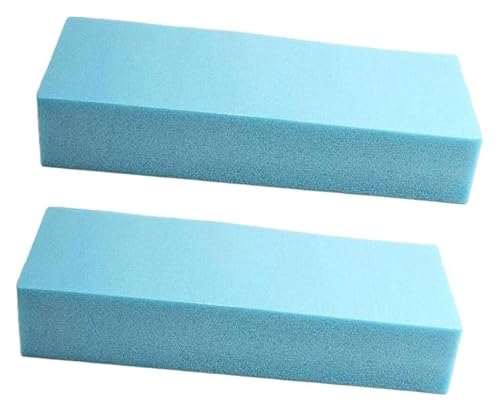 2 Stück Bastelschaumstoff for Selbermachen von Landschaftsbauwerken, Modellierplatten aus Polystyrol, rechteckige Schaumstoffplatte for Berge, Landschaften(30 * 10 * 4cm) von HLHLH