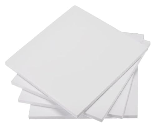 25 x 25 cm EVA-Schaumstoff-Bastelblätter, verschiedene Farben, Schwarz und Weiß, for Kinder, Kunstprojekte, DIY, 10 m(White) von HLHLH