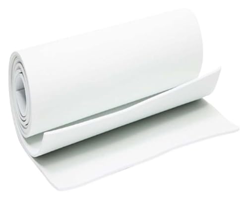 3 Stück Dicke 1–10 mm Eva-Schaumstoffplatten auf Rolle Schallabsorbierender Lärmschutzschaumstoff Bastel-EVA-Schaumstoffplatten for Cosplay Handgefertigtes Modellbaumaterial(White,35cm*100cm*2mm) von HLHLH