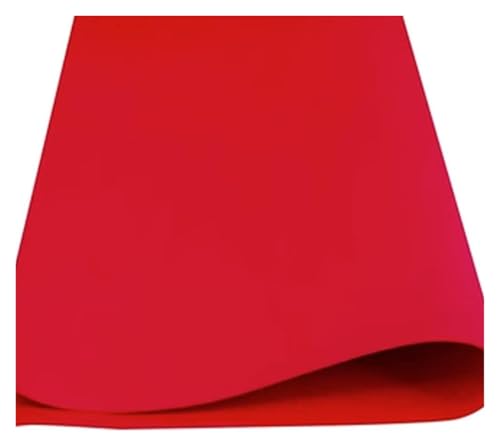 Dünne Schaumstoffplatten, 10 Stück, 1 mm, EVA-Schaumschwammpapier, Scrapbooking, Basteln, handgefertigte Schaumstoffplatten for Hintergrunddekoration, Karton-Schaumstoff-Bastelplatten, 40 x 60 cm(Red) von HLHLH