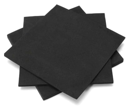 Schwarze EVA-Schaumstoffplatten, 33 x 33 cm, 3/5/10 mm Dicke, for Bastel- und Heimwerkerprojekte, 9 Stück(330 * 330 * 3mm) von HLHLH