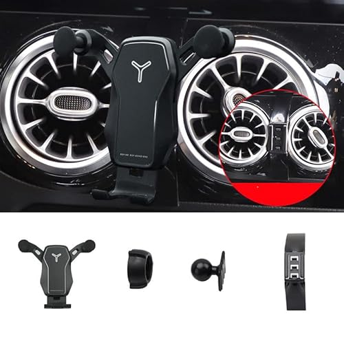 HLMNAKE ABS Mobile Phone Holder for Mercedes Benz Car Mobile Phone Holder (B Class 2020-2022 W247) von HLMNAKE