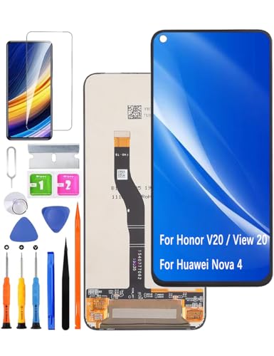 Ersatz Display für Huawei Honor V20 / View 20 LCD-Bildschirm, für Huawei Nova 4 Bildschirm LCD Display Touch Digitizer Assembly Reparaturteile Kit Ersatz Display für Huawei Honor V20 / View 20 LCD-Bildschirm, für Huawei Nova 4 Bildschirm LCD Display Touch Digitizer Assembly Reparaturteile Kit von HLYGZX