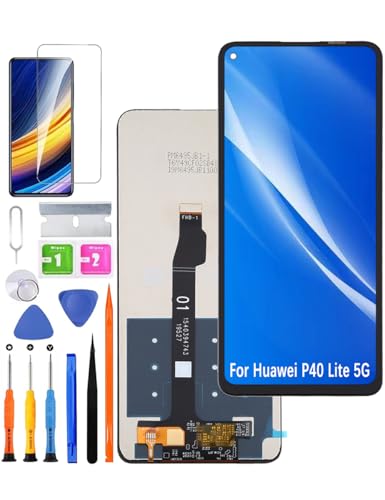 Ersatz Display für Huawei P40 Lite 5G LCD Bildschirm, CDY-NX9A Display Bildschirm Touch Digitizer Assembly Reparaturteile Kit Ersatz Display für Huawei P40 Lite 5G LCD Bildschirm, CDY-NX9A Display Bildschirm Touch Digitizer Assembly Reparaturteile Kit von HLYGZX
