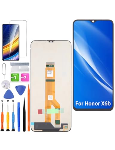 HLYGZX Ersatz Display für Honor X6b LCD Bildschirm, JDY-LX1 JDY-LX2 Display Bildschirm Touch Digitizer Assembly Reparaturteile Kit von HLYGZX