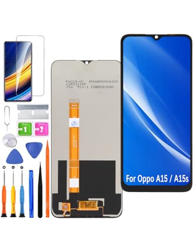 HLYGZX Ersatz Display für Oppo A15 / A15s LCD Bildschirm, CPH2185 CPH2179 Display Bildschirm Touch Digitizer Assembly Reparaturteile Kit HLYGZX Ersatz Display für Oppo A15 / A15s LCD Bildschirm, CPH2185 CPH2179 Display Bildschirm Touch Digitizer Assembly Reparaturteile Kit von HLYGZX