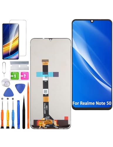 HLYGZX Ersatz Display für Realme Note 50 LCD Bildschirm,RMX3834 Display Bildschirm Touch Digitizer Assembly Reparaturteile Kit HLYGZX Ersatz Display für Realme Note 50 LCD Bildschirm,RMX3834 Display Bildschirm Touch Digitizer Assembly Reparaturteile Kit von HLYGZX