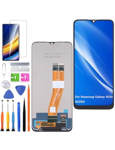 HLYGZX Ersatz Display für Samsung Galaxy A02s A025G LCD Bildschirm, A025G/DS A025GZKEEUH Display Bildschirm Touch Digitizer Assembly Reparaturteile Kit HLYGZX Ersatz Display für Samsung Galaxy A02s A025G LCD Bildschirm, A025G/DS A025GZKEEUH Display Bildschirm Touch Digitizer Assembly Reparaturteile Kit von HLYGZX