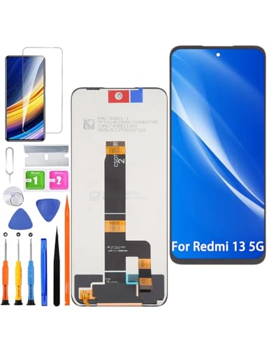 HLYGZX Ersatz Display für Xiaomi Redmi 13 5G LCD Bildschirm Display Bildschirm Touch Digitizer Assembly Reparaturteile Kit HLYGZX Ersatz Display für Xiaomi Redmi 13 5G LCD Bildschirm Display Bildschirm Touch Digitizer Assembly Reparaturteile Kit von HLYGZX