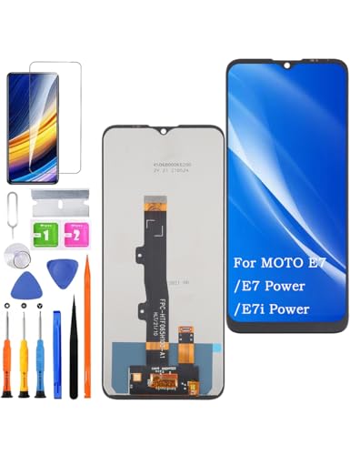 HLYGZX Ersatz Display für Motorola Moto E7 Power LCD Bildschirm, für Moto E7 / E7i Power Display Bildschirm Touch Digitizer Assembly Reparaturteile Kit HLYGZX Ersatz Display für Motorola Moto E7 Power LCD Bildschirm, für Moto E7 / E7i Power Display Bildschirm Touch Digitizer Assembly Reparaturteile Kit von HLYGZX