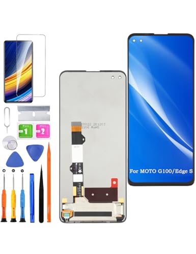 HLYGZX Ersatz Display für Motorola Moto G100 / Edge S LCD Bildschirm, XT2125 Display Bildschirm Touch Digitizer Assembly Reparaturteile Kit HLYGZX Ersatz Display für Motorola Moto G100 / Edge S LCD Bildschirm, XT2125 Display Bildschirm Touch Digitizer Assembly Reparaturteile Kit von HLYGZX