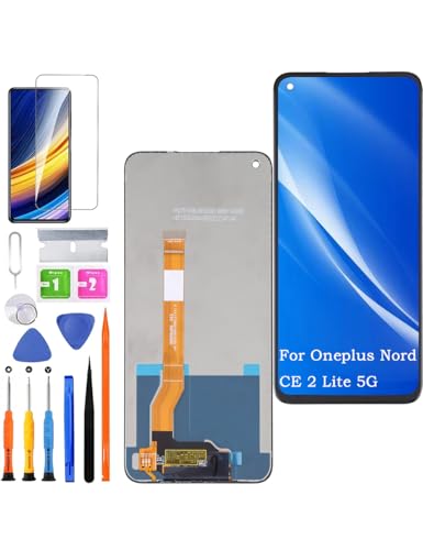 HLYGZX Ersatz Display für Oneplus Nord CE 2 Lite 5G LCD Bildschirm, CPH2381 CPH2409 Display Bildschirm Touch Digitizer Assembly Reparaturteile Kit HLYGZX Ersatz Display für Oneplus Nord CE 2 Lite 5G LCD Bildschirm, CPH2381 CPH2409 Display Bildschirm Touch Digitizer Assembly Reparaturteile Kit von HLYGZX