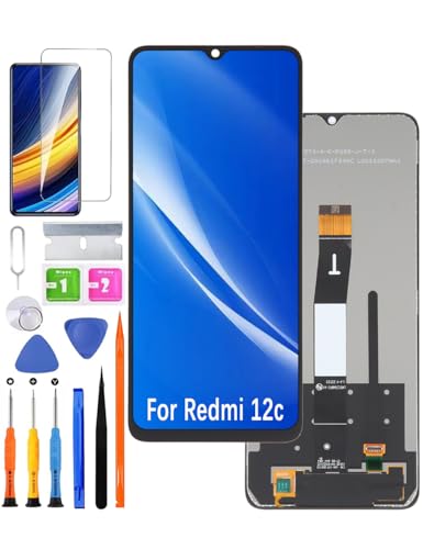 HLYGZX Ersatz Original Display für Xiaomi Redmi 12c LCD Bildschirm, 22120RN86G 22120RN86I Display Bildschirm Touch Digitizer Assembly Reparaturteile Kit HLYGZX Ersatz Original Display für Xiaomi Redmi 12c LCD Bildschirm, 22120RN86G 22120RN86I Display Bildschirm Touch Digitizer Assembly Reparaturteile Kit von HLYGZX