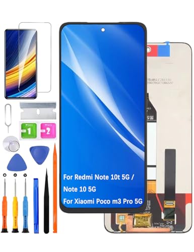 HLYGZX Ersatz Original Display für Xiaomi Redmi Note 10t 5G / Note 10 5G LCD-Bildschirm, für Xiaomi Poco m3 Pro 5G Bildschirm LCD Display Touch Digitizer Assembly Reparaturteile Kit HLYGZX Ersatz Original Display für Xiaomi Redmi Note 10t 5G / Note 10 5G LCD-Bildschirm, für Xiaomi Poco m3 Pro 5G Bildschirm LCD Display Touch Digitizer Assembly Reparaturteile Kit von HLYGZX