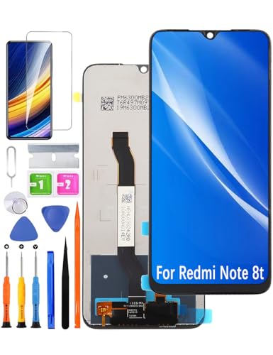 HLYGZX Ersatz Original Display für Xiaomi Redmi Note 8t LCD-Bildschirm, M1908C3XG Bildschirm LCD Display Touch Digitizer Assembly Reparaturteile Kit HLYGZX Ersatz Original Display für Xiaomi Redmi Note 8t LCD-Bildschirm, M1908C3XG Bildschirm LCD Display Touch Digitizer Assembly Reparaturteile Kit von HLYGZX