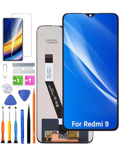 HLYGZX Ersatz Display für Xiaomi Redmi 9 LCD-Bildschirm, M2004J19G M2004J19C Bildschirm LCD Display Touch Digitizer Assembly Reparaturteile Kit HLYGZX Ersatz Display für Xiaomi Redmi 9 LCD-Bildschirm, M2004J19G M2004J19C Bildschirm LCD Display Touch Digitizer Assembly Reparaturteile Kit von HLYGZX