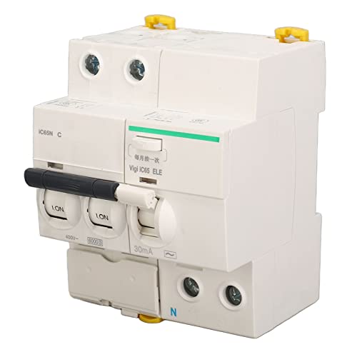 Auslaufschutzschalter, Miniatur-Leistungsschalter mit Gehäuse PA66, sicher und zuverlässig for gewerbliche Gebäude (Farbe: 6 A) interruptor automático (Color : 20a) von HMCOCOOFM