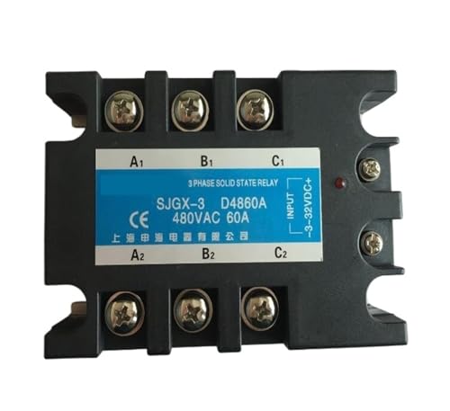 Three-phase solid state relay SJGX-3 D4860A 480VAC HMCOCOOFM Three-phase solid state relay SJGX-3 D4860A 480VAC HMCOCOOFM von HMCOCOOFM