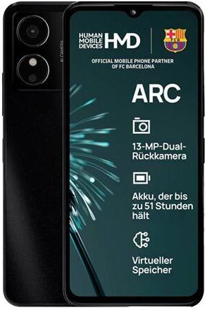 HMD Global Arc 64 GB Shadow Black - Smartphone - 64 GB (1GS010DPA1001) von HMD