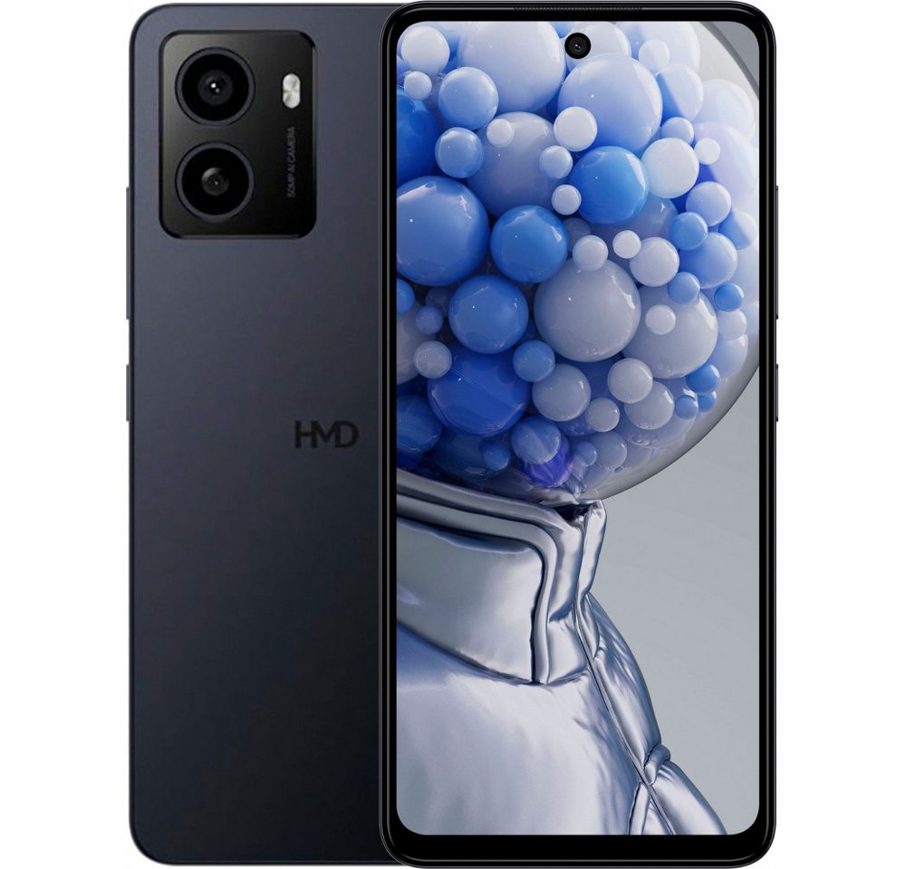 HMD Pulse+ 128 GB / 4 GB - Smartphone - midnight blue Smartphone (6,65 Zoll) von HMD