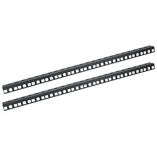 HMF 66812-02 Rackschiene für Serverschrank | 2 Stück | 10 Zoll | 12 HE | Schwarz HMF 66812-02 Rackschiene für Serverschrank | 2 Stück | 10 Zoll | 12 HE | Schwarz von HMF