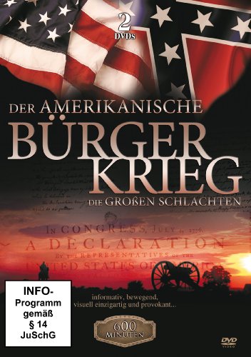 Der amerikanische Bürgerkrieg - Die großen Schlachten (2 DVDs) von HMH Hamburger Medien Haus