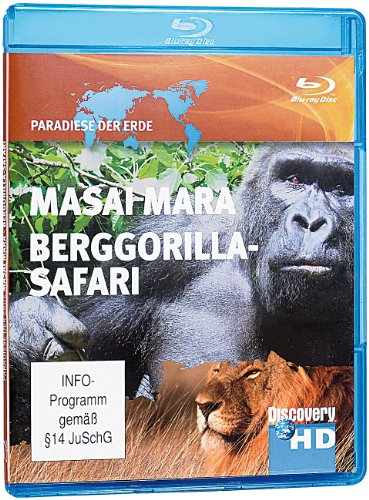 Masai Mara/Berggorilla-Safari - Discovery HD [Blu-ray] von HMH Hamburger Medien Haus