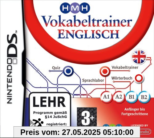 Vokabeltrainer Englisch - Anfänger bis Fortgeschrittene von HMH Publishing