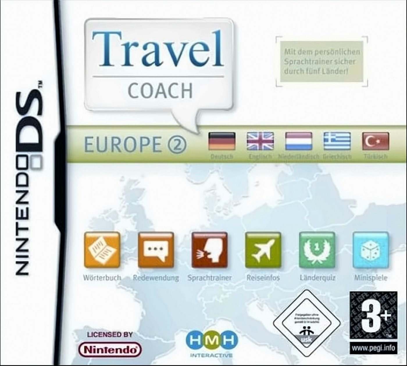 Travel Coach Europa 2: Reisebegleiter Süd Nintendo DS von HMH
