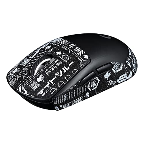 HMHAMA Maus Aufkleber Anti-Rutsch Griffband für Gaming Maus Schweißfest Selbstklebend Maus Skin Kompatibel mit Logitech G Pro X Wireless Mouse von HMHAMA