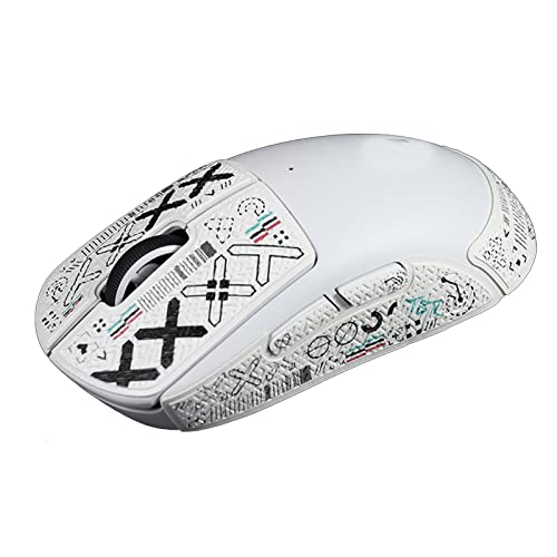 HMHAMA Maus Aufkleber Anti-Rutsch Griffband für Gaming Maus Schweißfest Selbstklebend Maus Skin Kompatibel mit Logitech G Pro X Wireless Mouse von HMHAMA