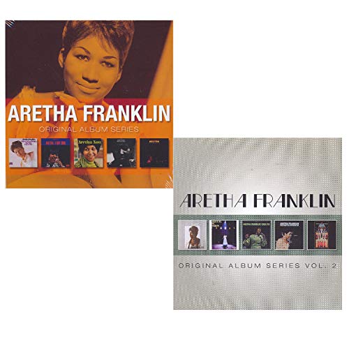 Aretha Franklin - Original Album Series Vol. 1 and 2 - Aretha Franklin Greatest Hits 10 CD Album Bundling von HMKCH
