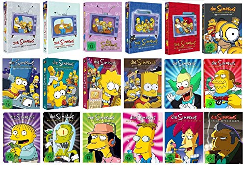 Die Simpsons Staffel 1-18 (1+2+3+4+5+6+7+8+9+10+11+12+13+14+15+16+17+18) [DVD Set] von HMKCH