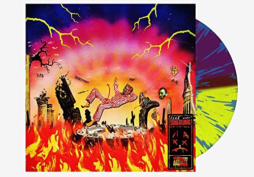 F.E.A.R - Exclusive Limited Edition Purple & Neon Green Split w/ Blue Splatter Colored Vinyl LP F.E.A.R - Exclusive Limited Edition Purple & Neon Green Split w/ Blue Splatter Colored Vinyl LP von HMKCH