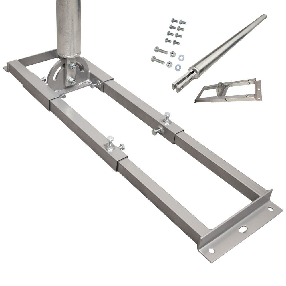 DACHSPARRENHALTER HMP PROFI X100-48 SAT STAHL FEUERVERZINKT Ø 48MM DACHSPARRENHALTER HMP PROFI X100-48 SAT STAHL FEUERVERZINKT Ø 48MM von HMP
