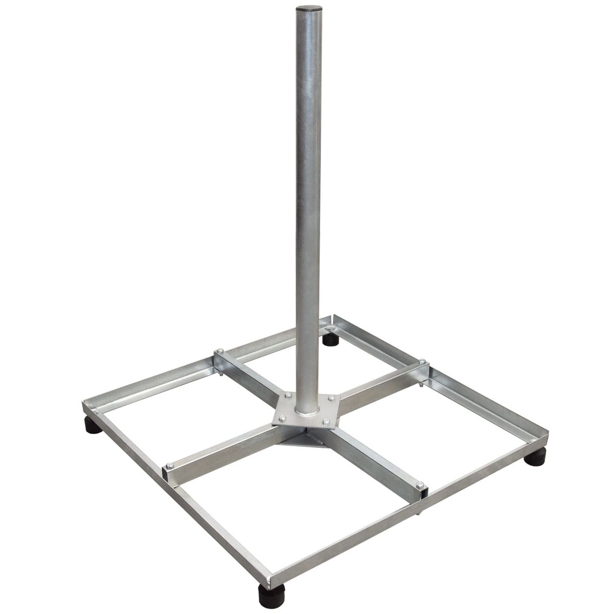 FLACHDACHSTÄNDER / BALKONSTÄNDER 4X 30X30CM STAHL MAST SAT FLACHDACHSTÄNDER / BALKONSTÄNDER 4X 30X30CM STAHL MAST SAT von HMP
