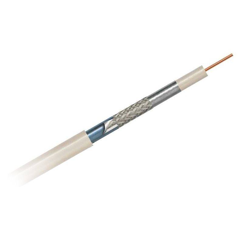 Premium Class A++ Koaxialkabel TRB120+ Vollkupfer 3-fach geschirmt Einwegspule von HMP
