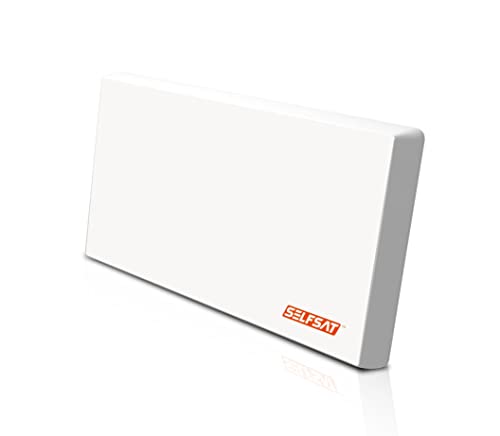 Selfsat H22D4+ 4 TV Teilnehmer SAT Flachantenne Flat +Profi Fensterdurchführung Full HD Selfsat H22D4+ 4 TV Teilnehmer SAT Flachantenne Flat +Profi Fensterdurchführung Full HD von HMP