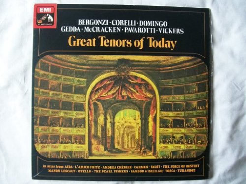 ASD 3302 VARIOUS Great Tenors of Today LP 1976 von HMV