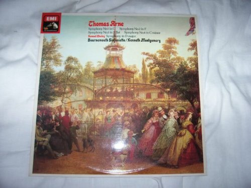 CSD 3767 Arne Symphonies Bournemouth Sinfonietta Kenneth Montgomery LP von HMV