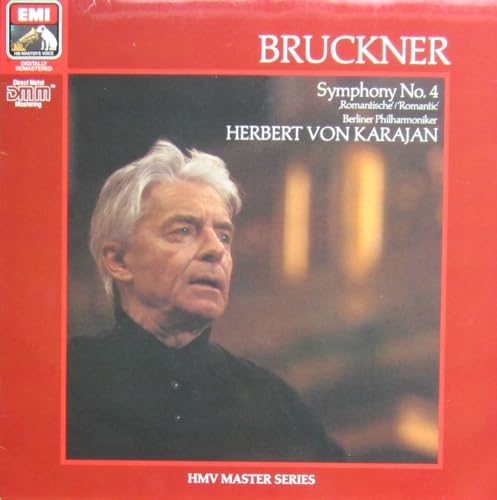 EG 290566 Bruckner Symphony 4 BPO Karajan LP von HMV