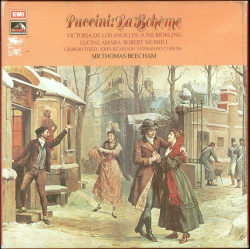 Puccini La Boheme UK 2-LP vinyl set SLS896 Puccini La Boheme UK 2-LP vinyl set SLS896 von HMV