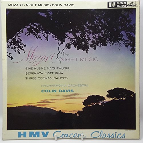 XLP 20019 Mozart Night Music PO Colin Davis LP XLP 20019 Mozart Night Music PO Colin Davis LP von HMV