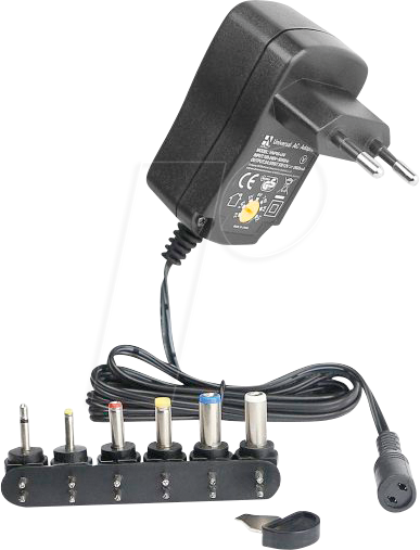 HNP 06-UNIL6 - Universal-Schaltnetzteil, 6 W, 3 - 12 V, 600 mA HNP 06-UNIL6 - Universal-Schaltnetzteil, 6 W, 3 - 12 V, 600 mA von HN-ELECTRONIC