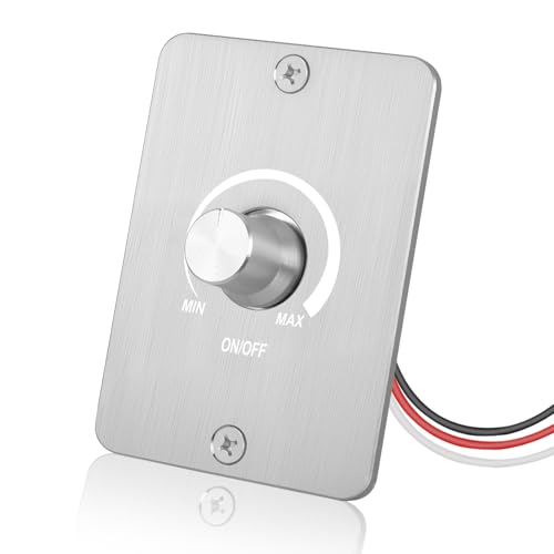 HNCY LED Dimmer 12V, Dimmschalter für LED Lampen, LED PWM Dimmer 12V 5A, 3 Drähte Dimmschalter, Stufenloses Dimmen, für Wohnmobil Boot LKW Wohnwagen Anhänger Leuchte HNCY LED Dimmer 12V, Dimmschalter für LED Lampen, LED PWM Dimmer 12V 5A, 3 Drähte Dimmschalter, Stufenloses Dimmen, für Wohnmobil Boot LKW Wohnwagen Anhänger Leuchte von HNCY