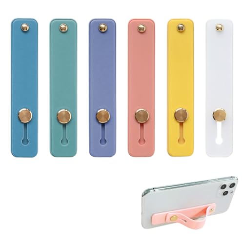 6 Stück Handyschlaufen-Fingerhalter, Telefongriffhalter Finger-Handy-Griff Silikon-Handy-Fingerriemen Teleskopischer Handyhalter für alle Smartphones,Handy Halterung Teleskop Handy Ständer 6 Stück Handyschlaufen-Fingerhalter, Telefongriffhalter Finger-Handy-Griff Silikon-Handy-Fingerriemen Teleskopischer Handyhalter für alle Smartphones,Handy Halterung Teleskop Handy Ständer von HNJUSR