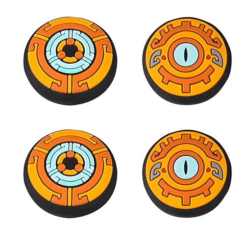 4 Stück Joystick Caps Kappen für Nintendo Switch/OLED/Lite, Thumbstick Grip Kappen, Controller Stick Aufsätze, Weiche Silikon Stick Kappen, Analog Stick Cover für Switch & Switch Lite & Switch OLED 4 Stück Joystick Caps Kappen für Nintendo Switch/OLED/Lite, Thumbstick Grip Kappen, Controller Stick Aufsätze, Weiche Silikon Stick Kappen, Analog Stick Cover für Switch & Switch Lite & Switch OLED von HNJUSR